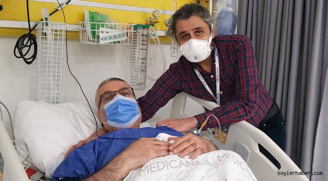 RAHATSIZLANAN GAZETECİ NEZİR ÇELİK'E İZMİR'DE MÜDAHALE EDİLDİ