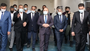 AĞRI VALİSİ DR. OSMAN VAROL DOĞUBAYAZIT'DA İNCELEMELERDE BULUNDU.