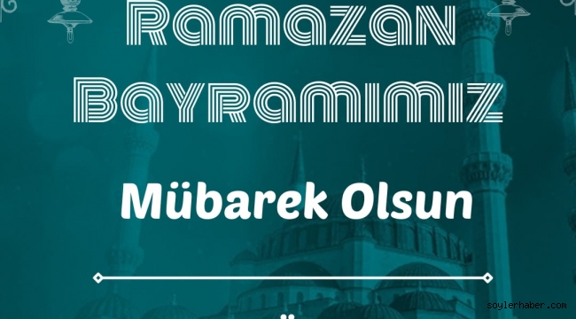 DOĞUBAYAZIT İLÇE MÜFTÜSÜ ADEM ÖZDEMİR'İN BAYRAM MESAJI