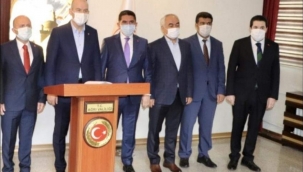 İÇİŞLERİ BAKANI SOYLU AĞRI'DA GÜVENLİK TOPLANTISINA BAŞKANLIK ETTİ