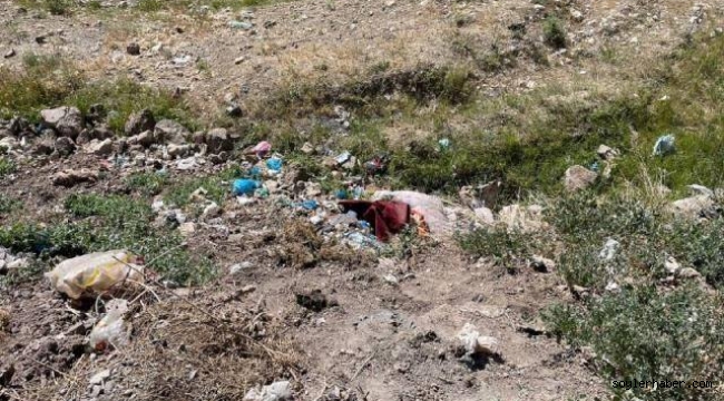 DOĞUBAYAZIT'DA DERE YATAĞINDA UYUŞTURUCU