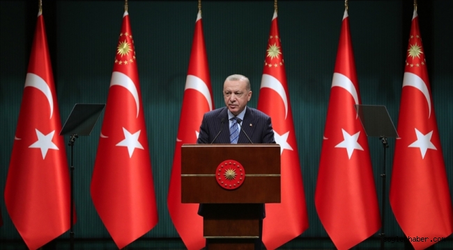HAZİRAN AYI NORMALLEŞME TEDBİRLERİ KAPSAMINDA; CUMHURBAŞKANI ERDOĞAN, TARAFINDAN YAPILAN AÇIKLAMALAR