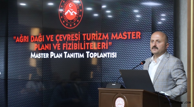  ❝TURİZM POTANSİYELİNİ KEŞFET AĞRI❞ AĞRI DAĞI VE ÇEVRESİ TURİZM MASTER PLANI TANITIM TOPLANTISI DÜZENLENDİ