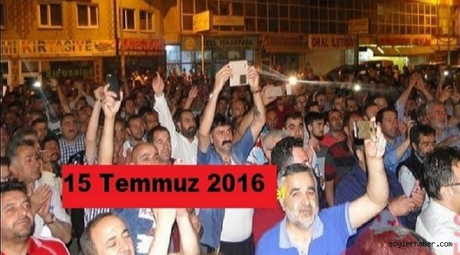 15 TEMMUZ NÖBETİ BİTMEDİ, BİZ HALA NÖBETTEYİZ