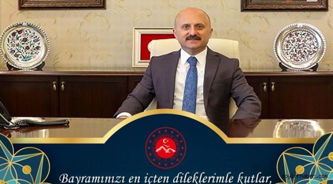 Ağrı Valisi Dr. Osman Varol, Kurban Bayramı dolayısıyla bir mesaj yayımladı.