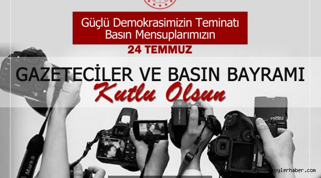 Vali Varol, 24 Temmuz Gazeteciler ve Basın Bayramı dolayısıyla bir mesaj yayımladı.
