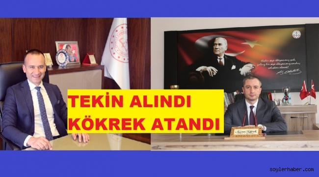 AĞRI İL MİLLİ EĞİTİM MÜDÜRÜ MEHMET FARUK TEKİN GÖREVDEN ALINDI.