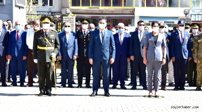 DOĞUBAYAZIT'TA 30 AĞUSTOS ZAFER BAYRAMI TÖRENLER İLE KUTLANDI