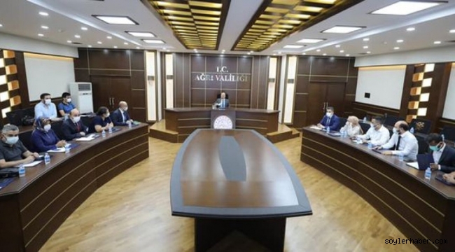 Vali Varol'un Başkanlığında Covid-19 Değerlendirme Toplantısı Düzenlendi