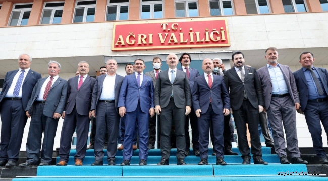 BAKAN ADİL KARAİSMAİLOĞLU, AĞRI'DA İNCELEMELERDE BULUNDU