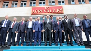 BAKAN ADİL KARAİSMAİLOĞLU, AĞRI'DA İNCELEMELERDE BULUNDU