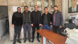 AĞRI ÇALIŞAN GAZETECİLER CEMİYETİ'NDEN  ​​​​​​​DOĞUBAYAZIT BASININA İADE-İ ZİYARET