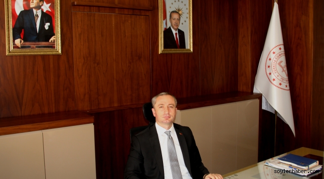 Milli Eğitim Müdürü Kökrek'in 29 Ekim Cumhuriyet Bayramı mesajı 