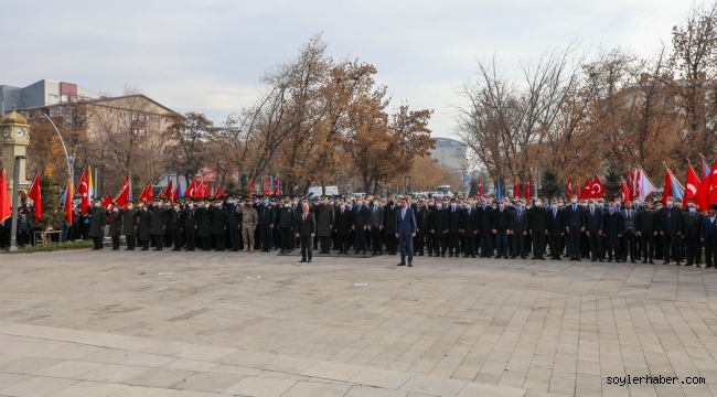 Büyük Önder Mustafa Kemal Atatürk, Ağrı'da Düzenlenen Programla Anıldı