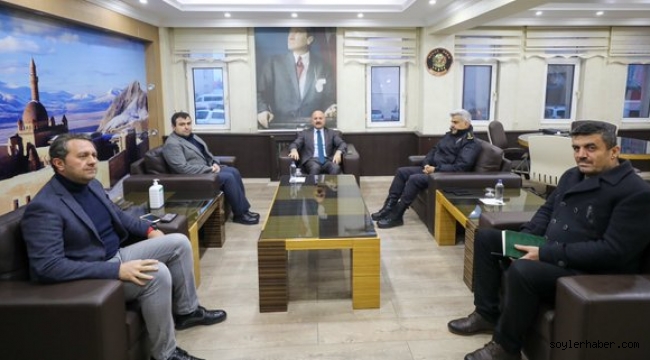 ​​​​​​​AĞRI VALİSİ DR. OSMAN VAROL İL EMNİYET MÜDÜRLÜĞÜNÜ ZİYARET ETTİ