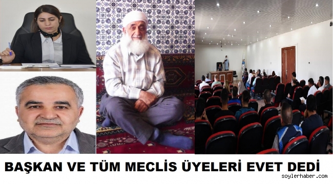DOĞUBAYAZIT BELEDİYE MECLİS ÜYELERİ SEYDA MOLLA MUSA GEÇİT (ELCELALİ) İSMİNİ ÖLÜMSÜZLEŞTİRDİLER