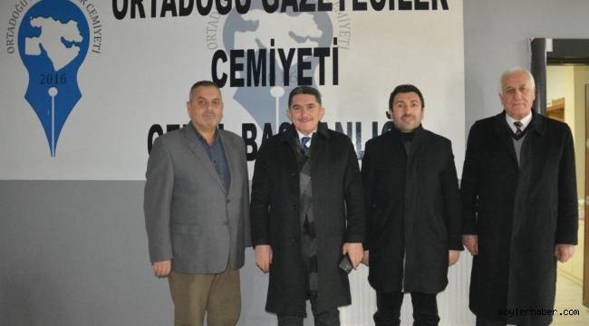 EKREM ÇELEBİ BİR DİZİ ZİYARET İÇİN AĞRI'DA