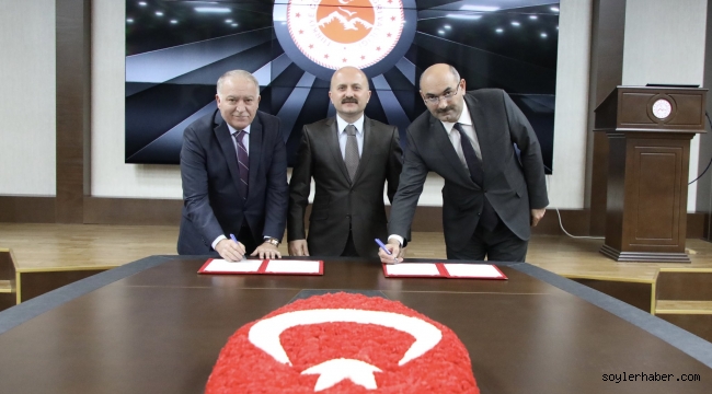 Ağrı'da Sosyal Denge Tazminatı Sözleşmesi İmzalandı