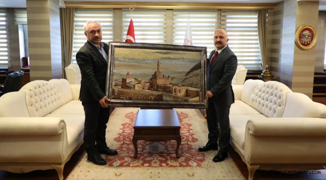  İÇİŞLERİ BAKAN YRD. MEHMET ERSOY BİR DİZİ ZİYARET İÇİN AĞRI'YA GELDİ