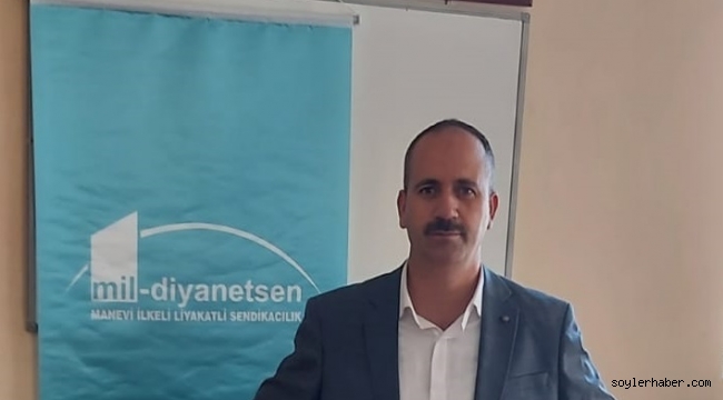 Mil-Diyanet Sen Doğubayazıt ilçe Başkanı Mehmet Emin İçten'in 10 Ocak Çalışan Gazeteciler Günü Mesajı