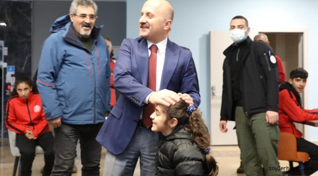 Vali Dr. Osman Varol, Sporcu Eğitim Merkezini ziyaret etti.