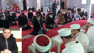  ŞEHİT SAVCI HAKAN KILIÇ'IN ÖLÜM YILDÖNÜMÜNDE DOĞUBAYAZIT MERKEZ CAMİİ'DE MEVLİD OKUTULDU.