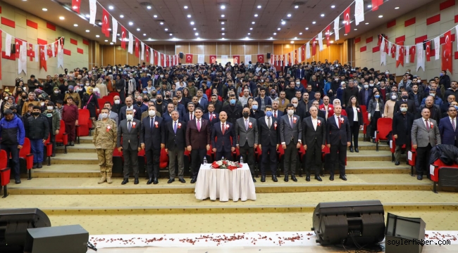 ​​​​​​​Ağrı'da 12 Mart İstiklal Marşı'nın Kabulü ve Milli Şairimiz Mehmet Akif Ersoy'u Anma Programı Düzenlendi