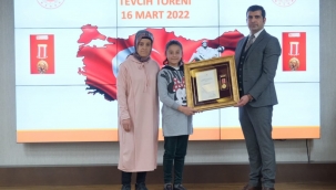 Ağrı'da Devlet Övünç Madalyası Tevcih Töreni Düzenlendi