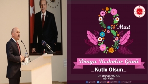 ​​​​​​​Ağrı Valisi Dr. Osman Varol, "8 Mart Dünya Kadınlar Günü" dolayısıyla bir mesaj yayımladı.