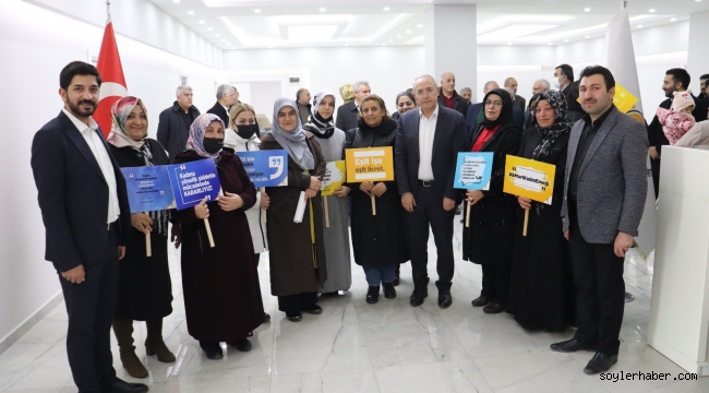 AK PARTİ AĞRI İL BAŞKANLIĞI 8 MART DÜNYA KADINLAR GÜNÜNÜ KUTLADI