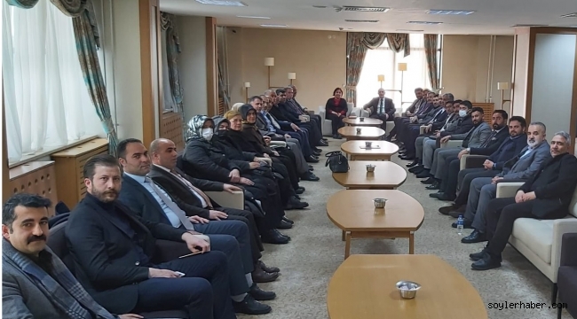 AK Parti Genel Merkez Çevre ve Şehircilik Birim Başkan Yardımcıları Ağrı'da