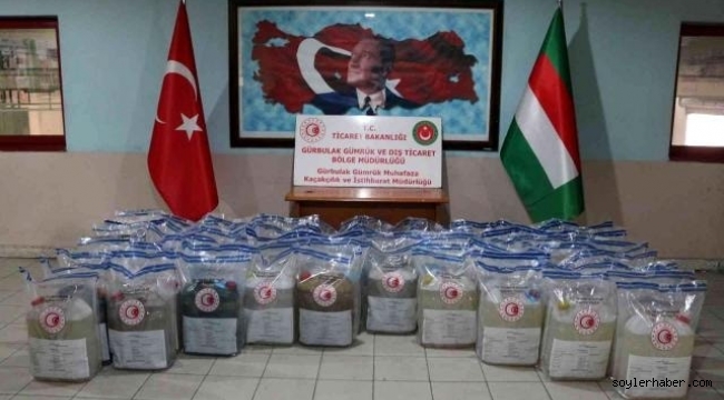 DOĞUBAYAZIT GÜRBULAK GÜMRÜK KAPISINDA 1 TON 18 KİLO METAMFETAMİN ELE GEÇİRİLDİ