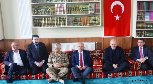 İÇİŞLERİ BAKANI SÜLEYMAN SOYLU AĞRI'DA