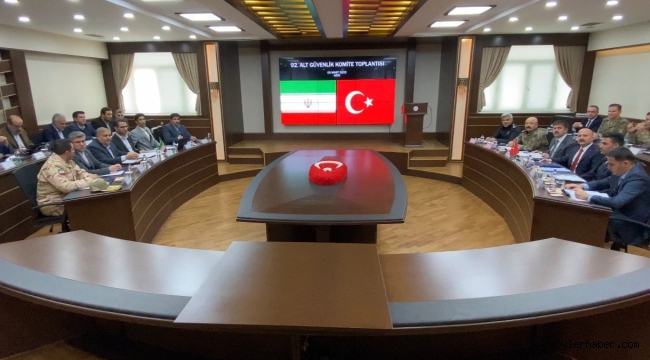 TÜRK VE İRAN HEYETLERİ ARASINDA ​​​​​​​92. ALT GÜVENLİK KOMİTE TOPLANTISI GERÇEKLEŞTİRİLDİ
