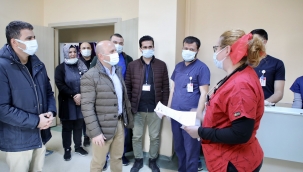 VALİ VAROL DOĞUBAYAZIT DEVLET HASTANESİNDE