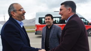 AĞRI MİLLETVEKİLİ EKREM ÇELEBİ'DEN İLÇE BAŞKANI MEHMET SENA GEÇİT'E HAYIRLI OLSUN ZİYARETİ