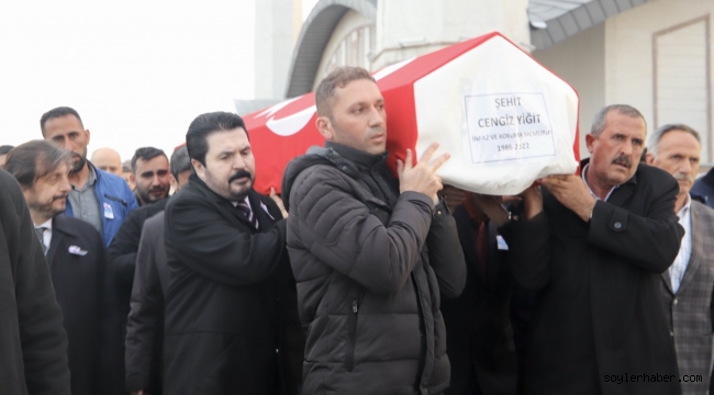 Ağrı Şehidini Son Yolculuğuna Uğurladı