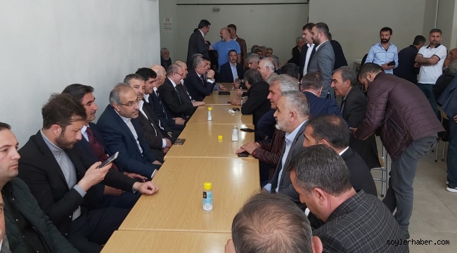 AK PARTİ HEYETİ KONYAR, AİLESİNE TAZİYE ZİYARETİNDE BULUNDULAR