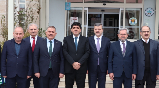 Iğdır Üniversitesini Ankara, Gazi ve İstanbul Teknik Üniversite Rektörleri Ziyaret Etti