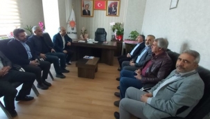  REKTÖR KARABULUT'TAN BAŞKAN GEÇİT'E HAYIRLI OLSUN ZİYARETİ