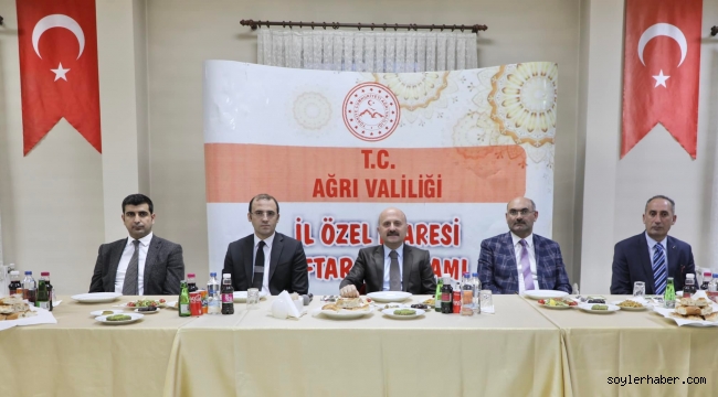 VALİ VAROL, STK VE İL ÖZEL İDARE PERSONELİ İLE İFTARDA BİR ARAYA GELDİ