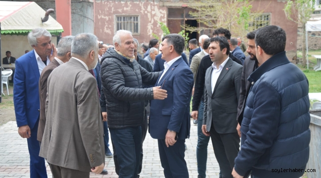  MİLLETVEKİLİ ÇELEBİ'DEN DOĞUBAYAZIT'TA TAZİYE ZİYARETLERİ