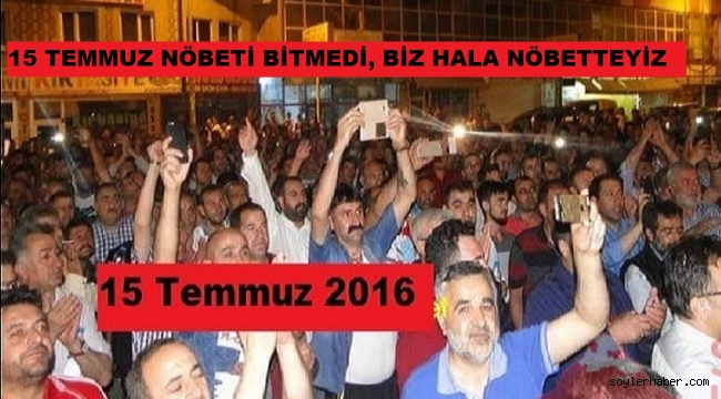 Ağrı Dağı Gazeteciler Cemiyeti Başkanı Sıddık Söyler'in 15 Temmuz Demokrasi ve Milli Birlik Günü Mesajı