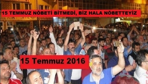 Ağrı Dağı Gazeteciler Cemiyeti Başkanı Sıddık Söyler'in 15 Temmuz Demokrasi ve Milli Birlik Günü Mesajı