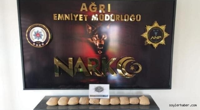  Çuval İçerisinde 8 Kilo Toz Esrar Ele Geçirildi