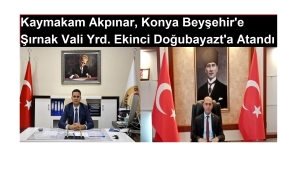 DOĞUBAYAZIT KAYMAKAMLIĞINDAN GÖREV DEĞİŞİMİ