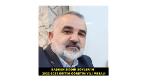 Söyler 'in Eğitim-Öğretim Yılı Mesajı