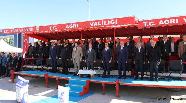 AĞRI'DA 1060 ÇİFTÇİYE 530 TON BUĞDAY