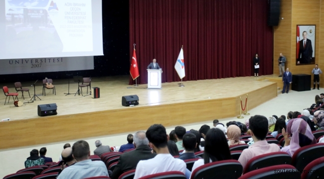 AĞRI İBRAHİM ÇEÇEN ÜNİVERSİTESİ ORYANTASYON EĞİTİMİ VERDİ