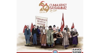 Savcı Sayan'dan 29 Ekim Cumhuriyet Bayramı Mesajı